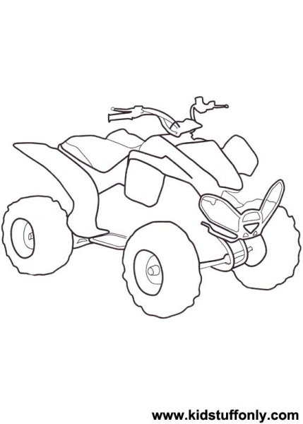 Квадроцикл вектор