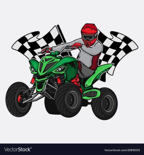 Квадроцикл арт Графика