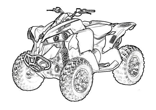Мультяшные квадроциклы