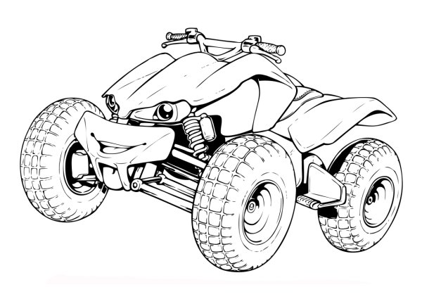 Рисунок Yamaha Grizzly 700