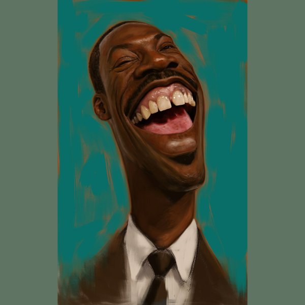 Эдди Мерфи карикатура