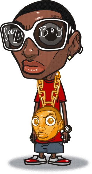 Мультяшный рэпер