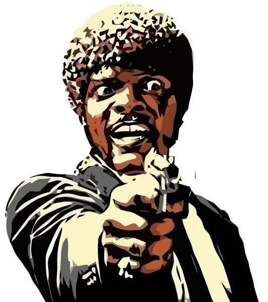 Самуэль Джексон Криминальное чтиво