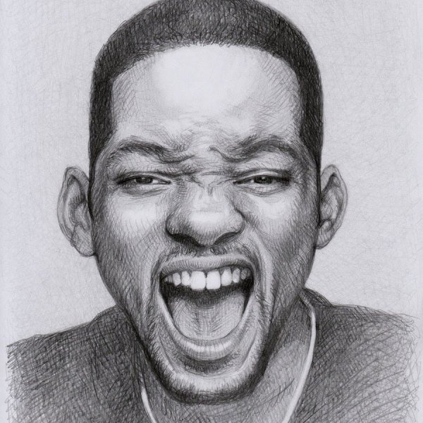 Уилл Смит портрет