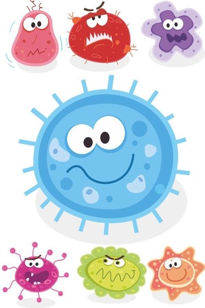 Веселые микробы