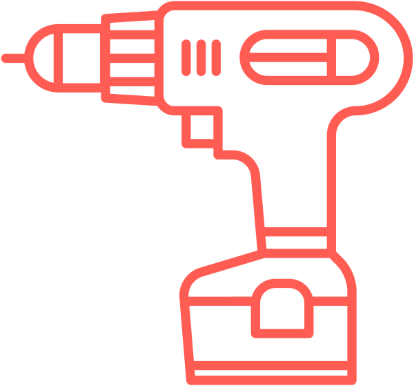 Электроинструмент нарисованный