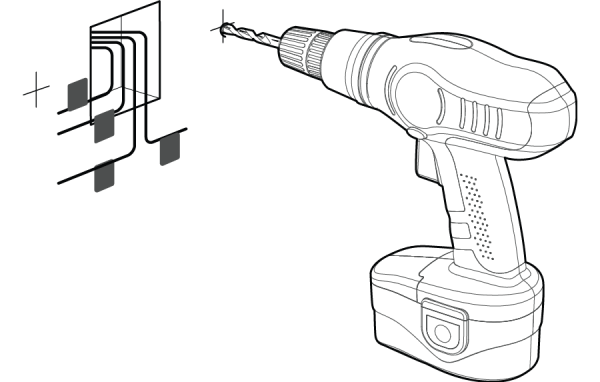 Дрель раскраска