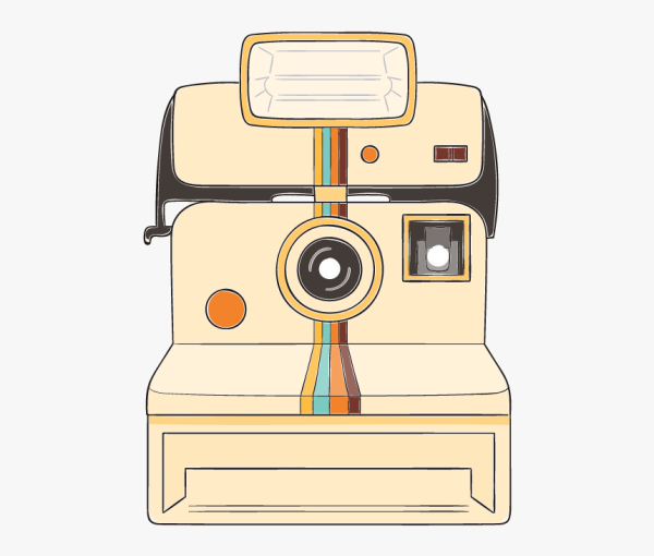 Фотоаппарат Polaroid Clipart