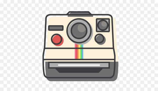 Фотоаппарат Polaroid Clipart