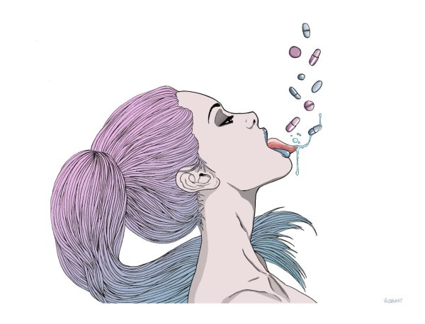 Тумблер иллюстрация