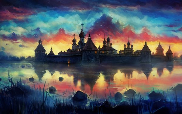 Китеж град картины