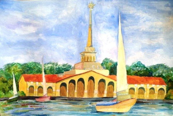 Морпорт Сочи рисунок