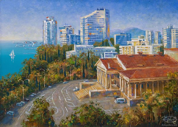 Картины Николая Сивенкова Сочи