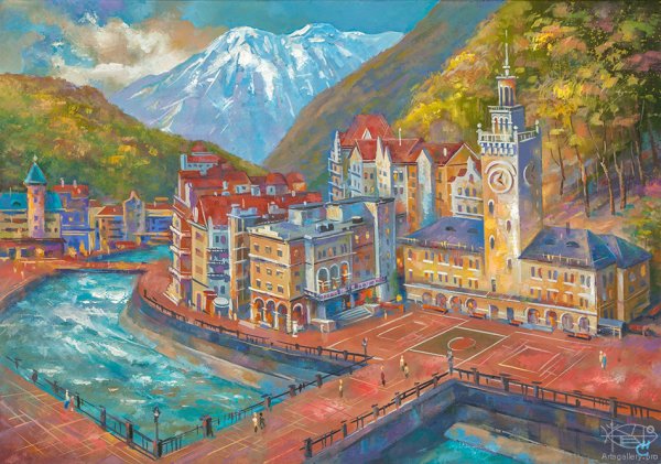 Картины Николая Сивенкова Сочи