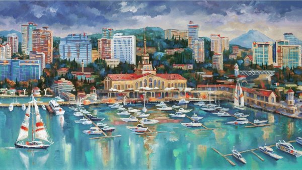 Картины Николая Сивенкова Сочи