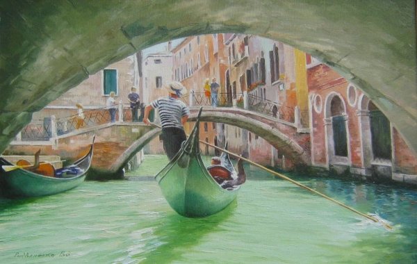 Венеция Баркарола гондола