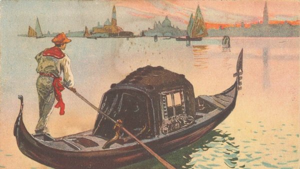 Венеция Баркарола гондола