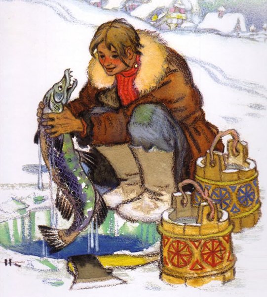 Сказочные герои Емеля