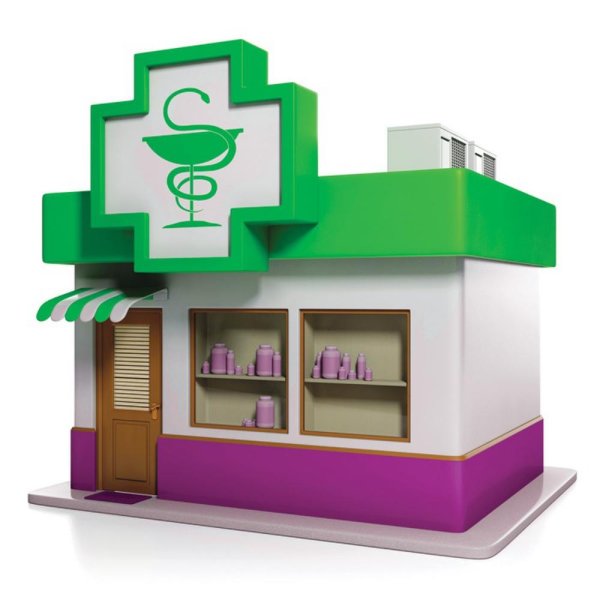 Аптека здание