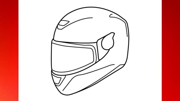 Шлем раскраска