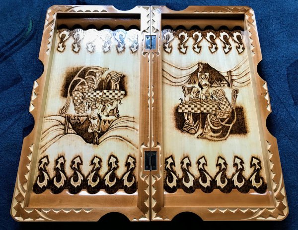 Внутренний узор для нард