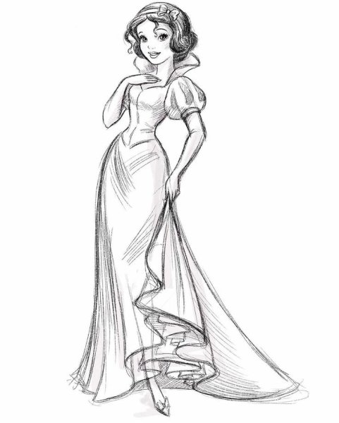 Каваи принцессы Дисней