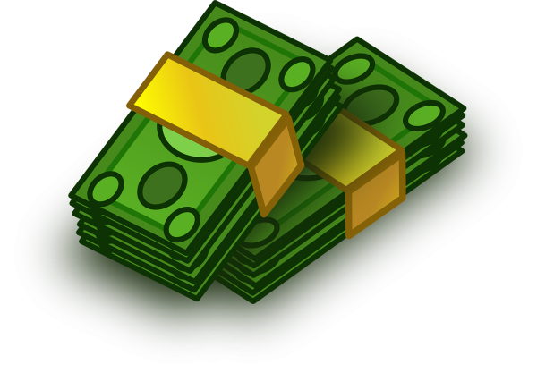 Пачка денег мультяшная