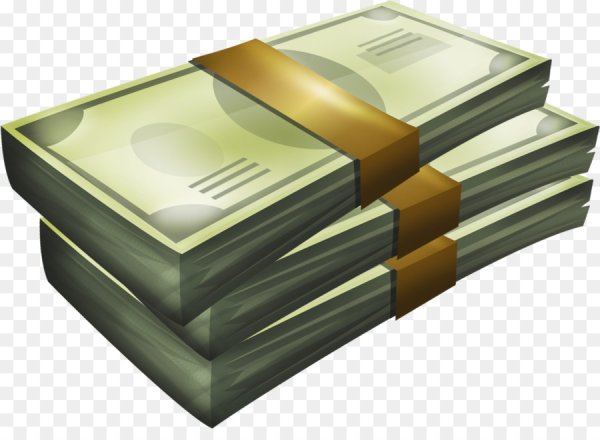 Пачка денег нарисованная