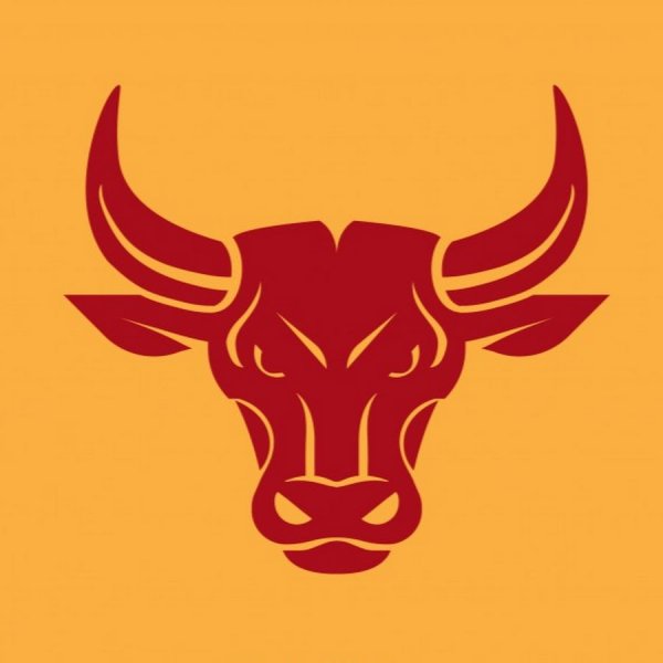Стилизованная голова быка