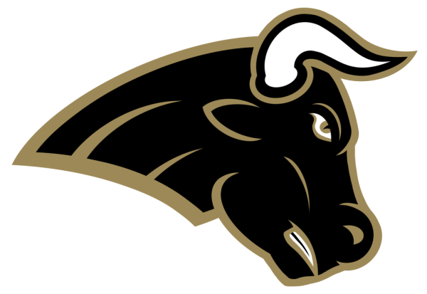 Силуэт головы быка