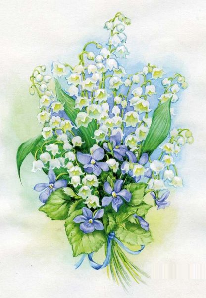 Цветы рисунок