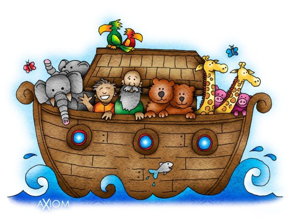 Ноев Ковчег иллюстрации