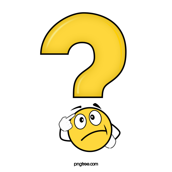 Знак вопроса синий