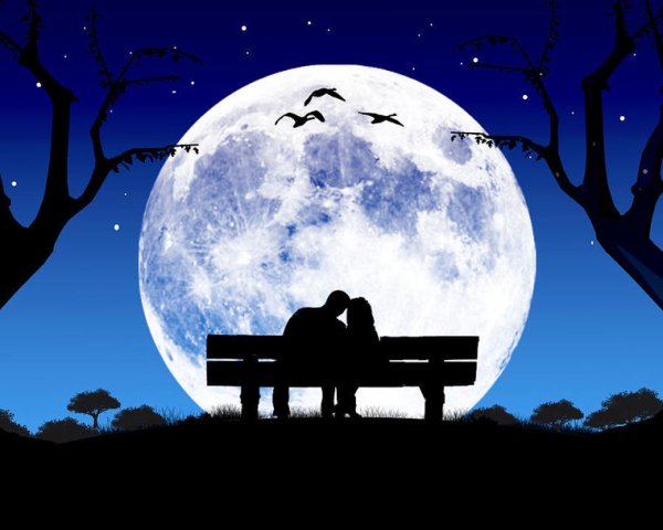 Иллюстрация к лунной сонате Бетховена