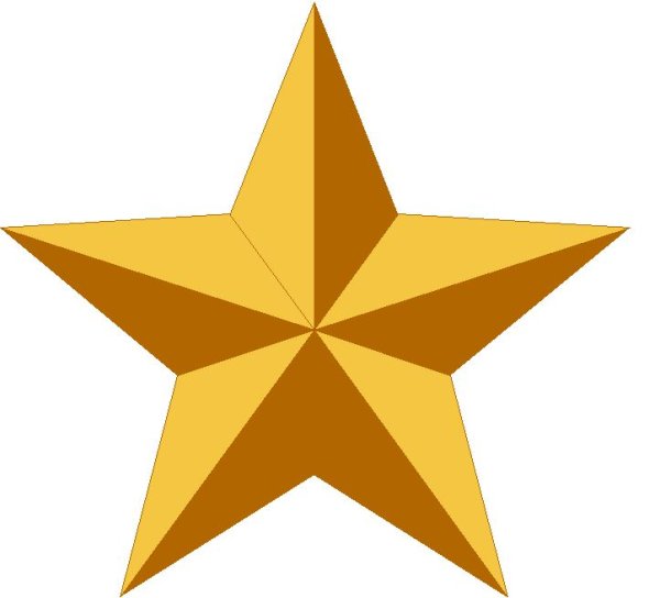 Военная звезда вектор