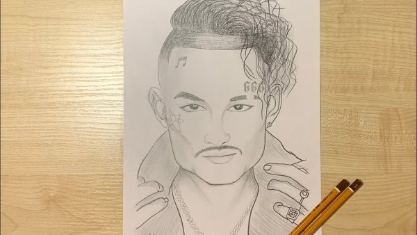 Портрет Xxtentacion