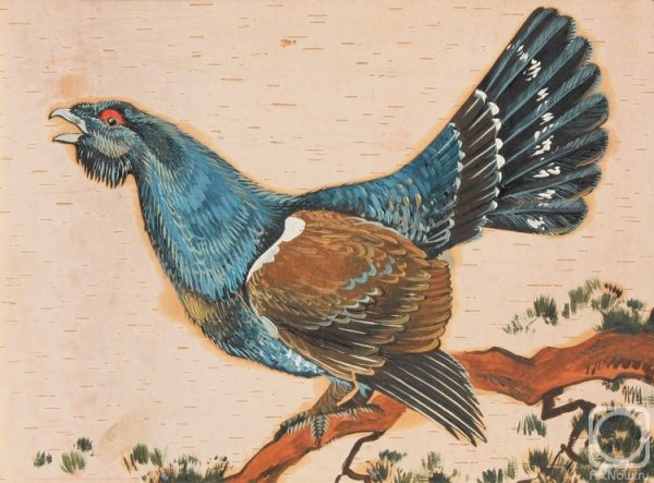 Глухарь Графика