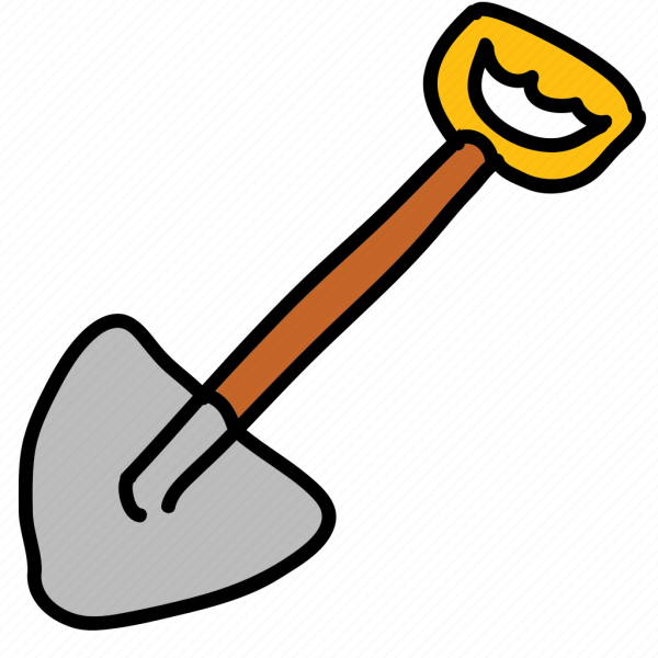Лопата рисовать