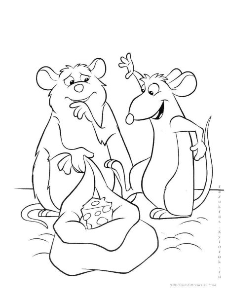 Раскраска Рататуй