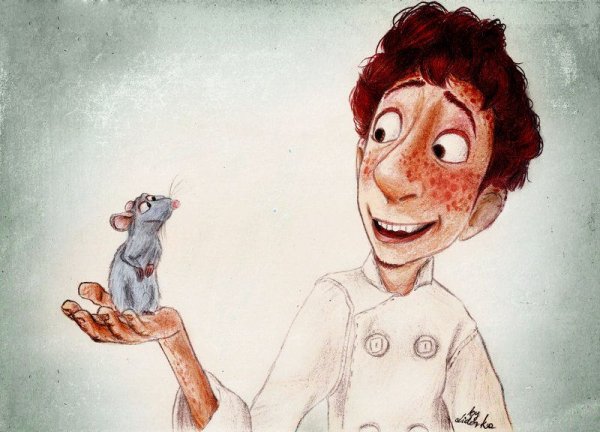 Раскраска Рататуй