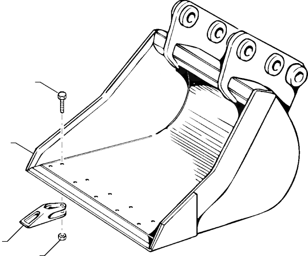 Ковш без фона