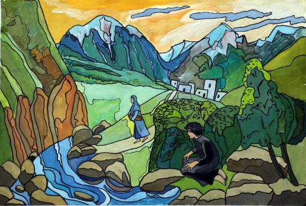 Мцыри грузинка