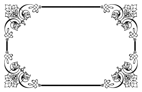 Рамка узор