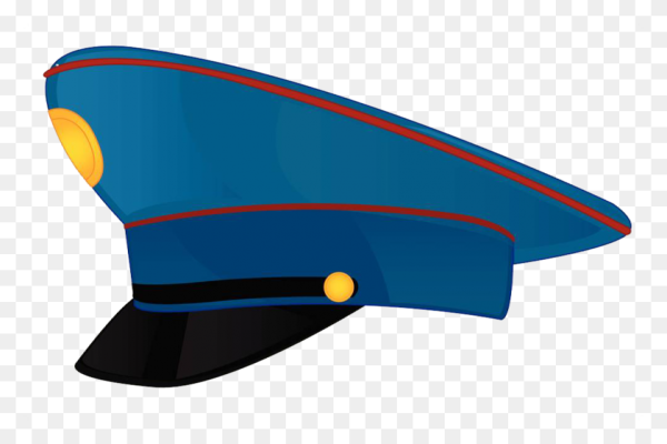 Мультяшная шляпа полицейского