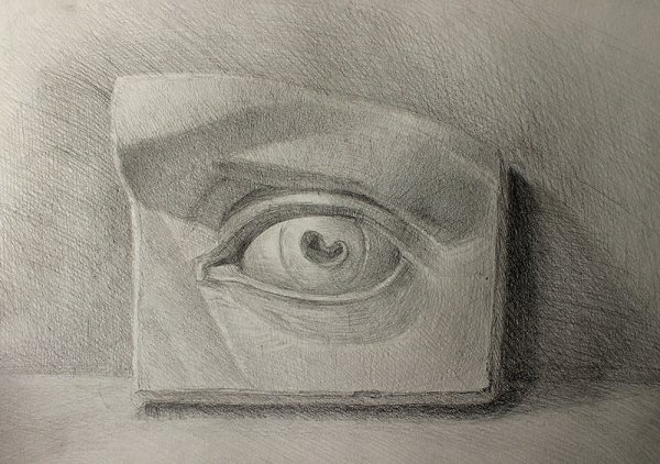 Глаз Давида Академический гипс