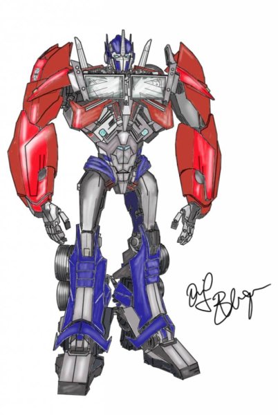 Оптимус Прайм из мультика трансформеры