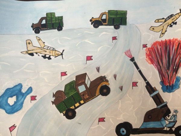 Рисование с детьми на тему блокада Ленинграда