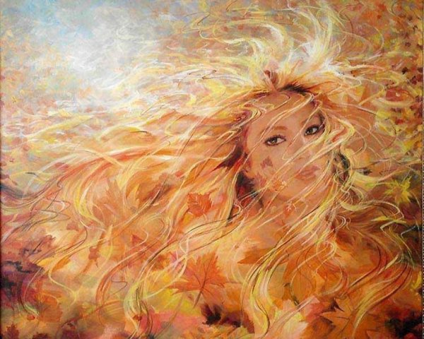 Осень акварелью для детей