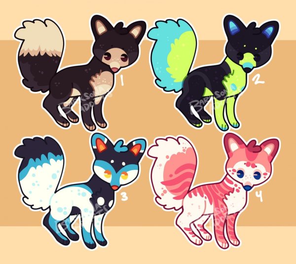 Питомцы из adopt