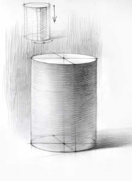 Цилиндр Светотень Академический